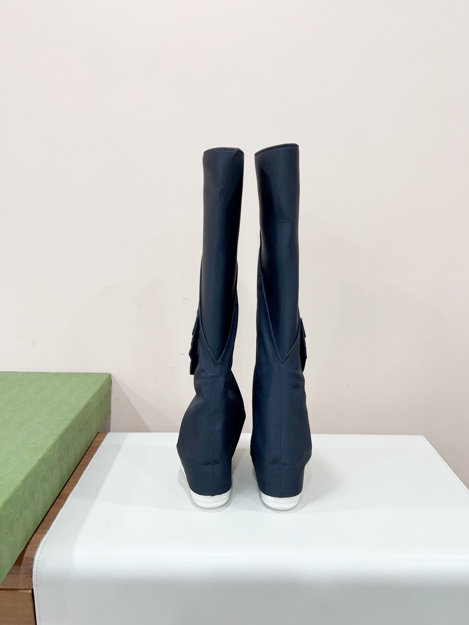 Rick Owens 2023 SS Certified: DRKSHDW Sole-Source Crotch Boots Available in Size 35-40 - 图片 9