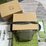 Gucci Belt Bags & Fanny Packs Green Orange Cotton Spring/Summer Collection