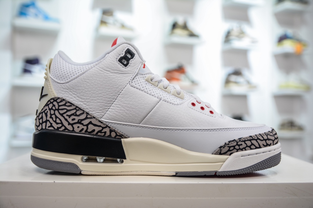 Air Jordan AJ3 Retro Old White Cement DN3707-100