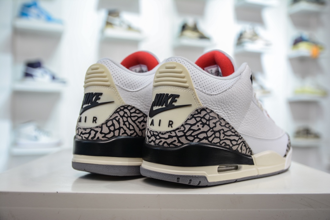 Air Jordan AJ3 Retro Old White Cement DN3707-100