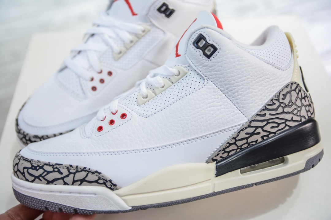 Air Jordan AJ3 Retro Old White Cement DN3707-100