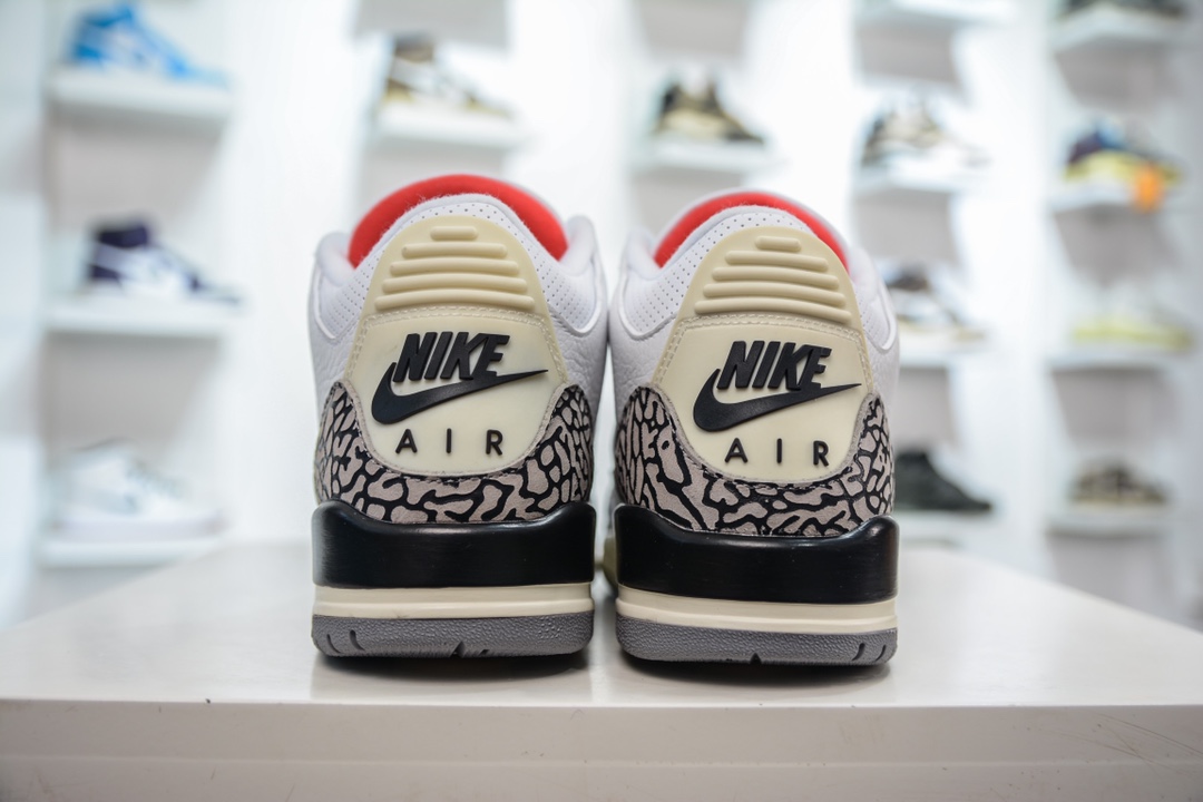 Air Jordan AJ3 Retro Old White Cement DN3707-100