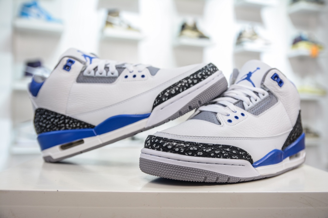 Air Jordan AJ3 Retro Racing Blue CT8532-145