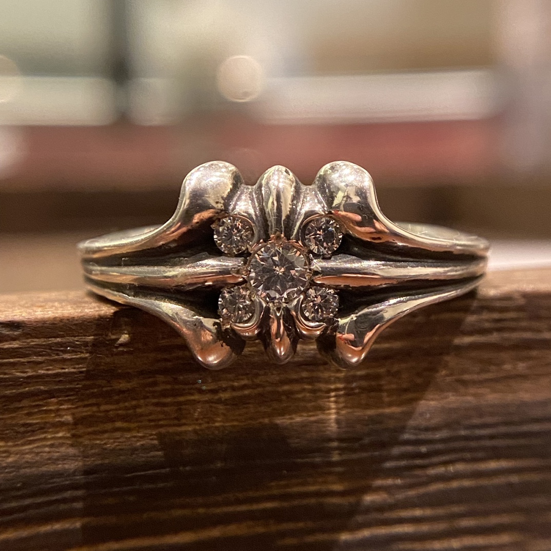 Rings, 925 silver with diamond customization