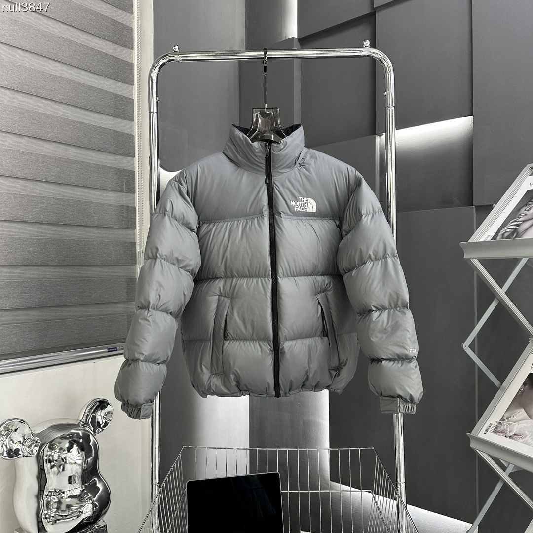 Guangzhou high-version The North Face vintage 90s down jacket. Custom 40D waterproof fabric, 80% white duck down filling, YKK zipper. Excellent warmth, lightweight, fashionable fit.-Big cat