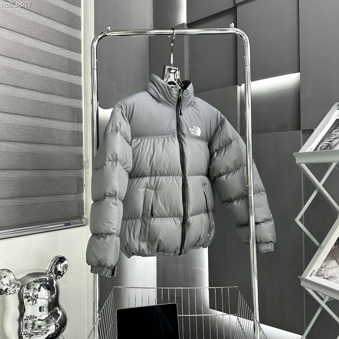 Guangzhou high-version The North Face vintage 90s down jacket. Custom 40D waterproof fabric, 80% white duck down filling, YKK zipper. Excellent warmth, lightweight, fashionable fit.-Big cat