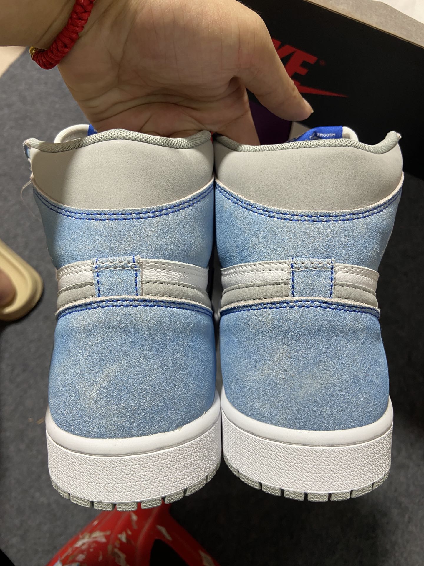 AJ1水洗蓝鞋码36-47.5总裁R