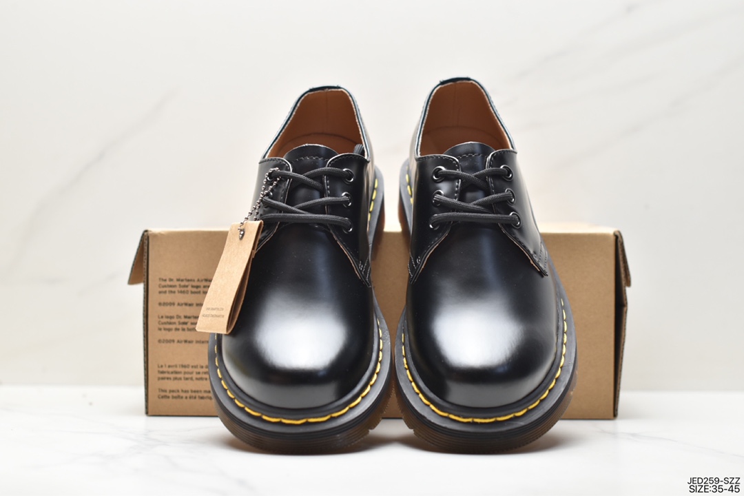 Dr.martens Dr. Martin boots full motorcycle stitching