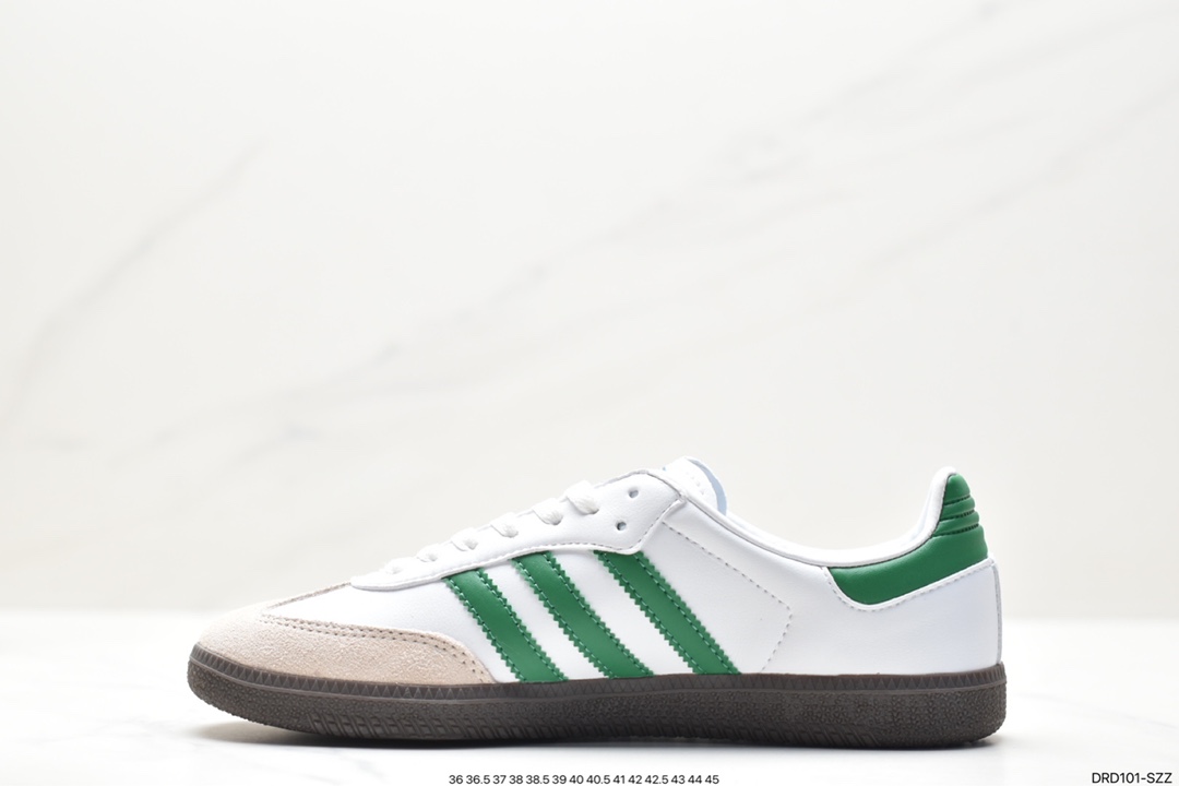 Adidas Originals Samba Vegan OG Samba series sports shoes IG1024