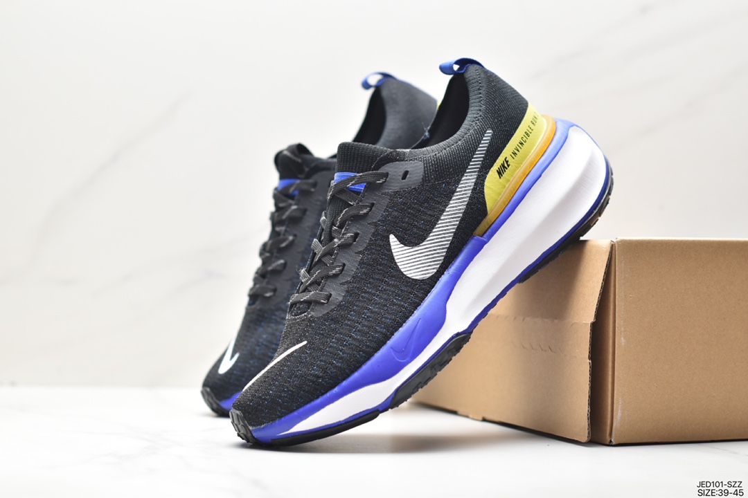 150 耐克NIKE ZOOMX INVINCIBLE RUN FK3 短跑马拉松系带系列轻量休闲运动慢跑鞋 DR2615-003