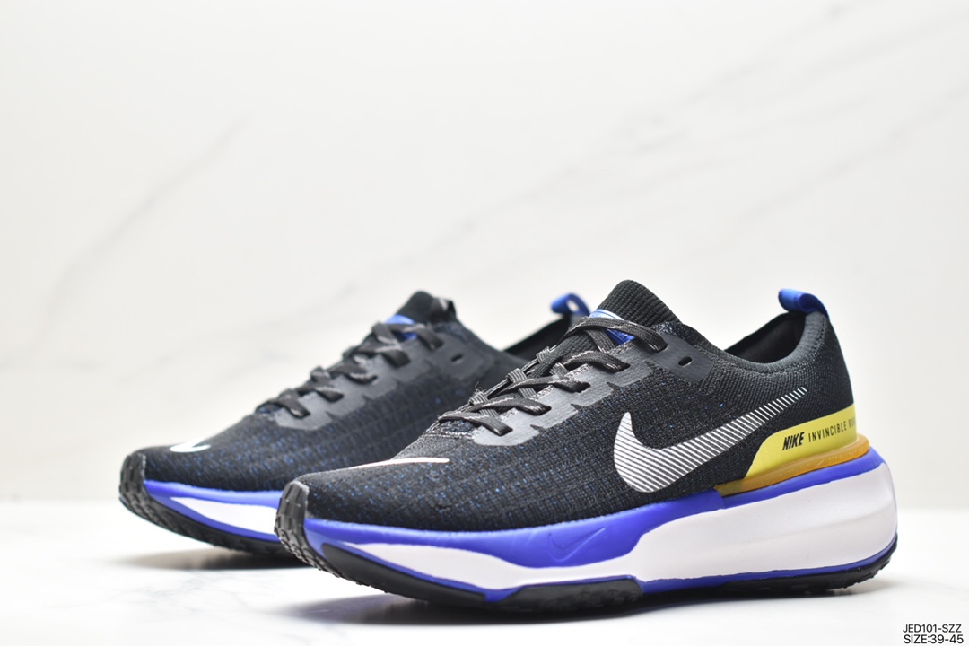 150 耐克NIKE ZOOMX INVINCIBLE RUN FK3 短跑马拉松系带系列轻量休闲运动慢跑鞋 DR2615-003