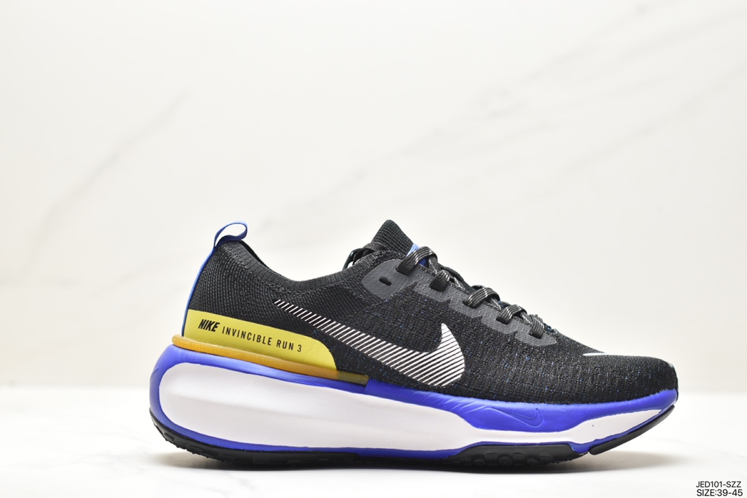 150 耐克NIKE ZOOMX INVINCIBLE RUN FK3 短跑马拉松系带系列轻量休闲运动慢跑鞋 DR2615-003