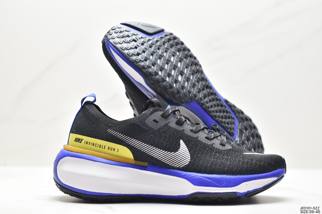 150 耐克NIKE ZOOMX INVINCIBLE RUN FK3 短跑马拉松系带系列轻量休闲运动慢跑鞋 DR2615-003