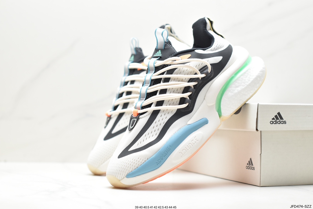 170 adidas ALPHABoosTV1 Sustainabe舒适潮流 HP2763