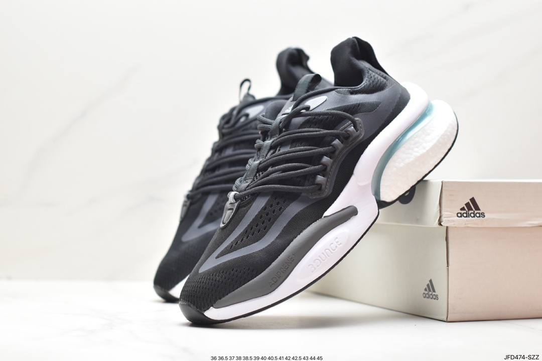 170 adidas ALPHABoosTV1 Sustainabe舒适潮流 HP2763