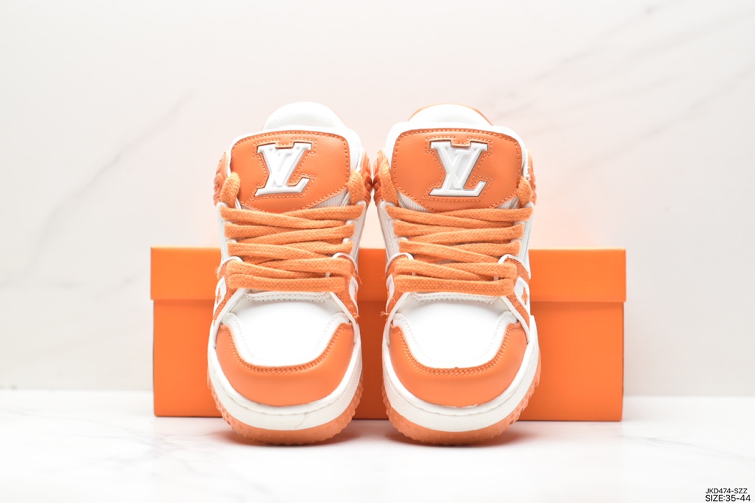 New LV Louis Vuitton Trainer Sneaker Low casual sports culture all-match sneakers