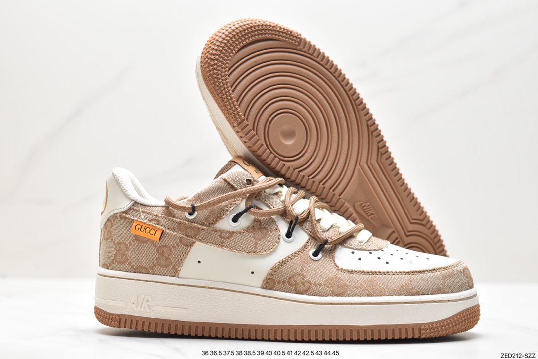 Nike Air Force 1 Low '07 ”Beige Purple” Sacramento Kings City Limited Low-top Air Force One Casual Sneakers BD7700-111