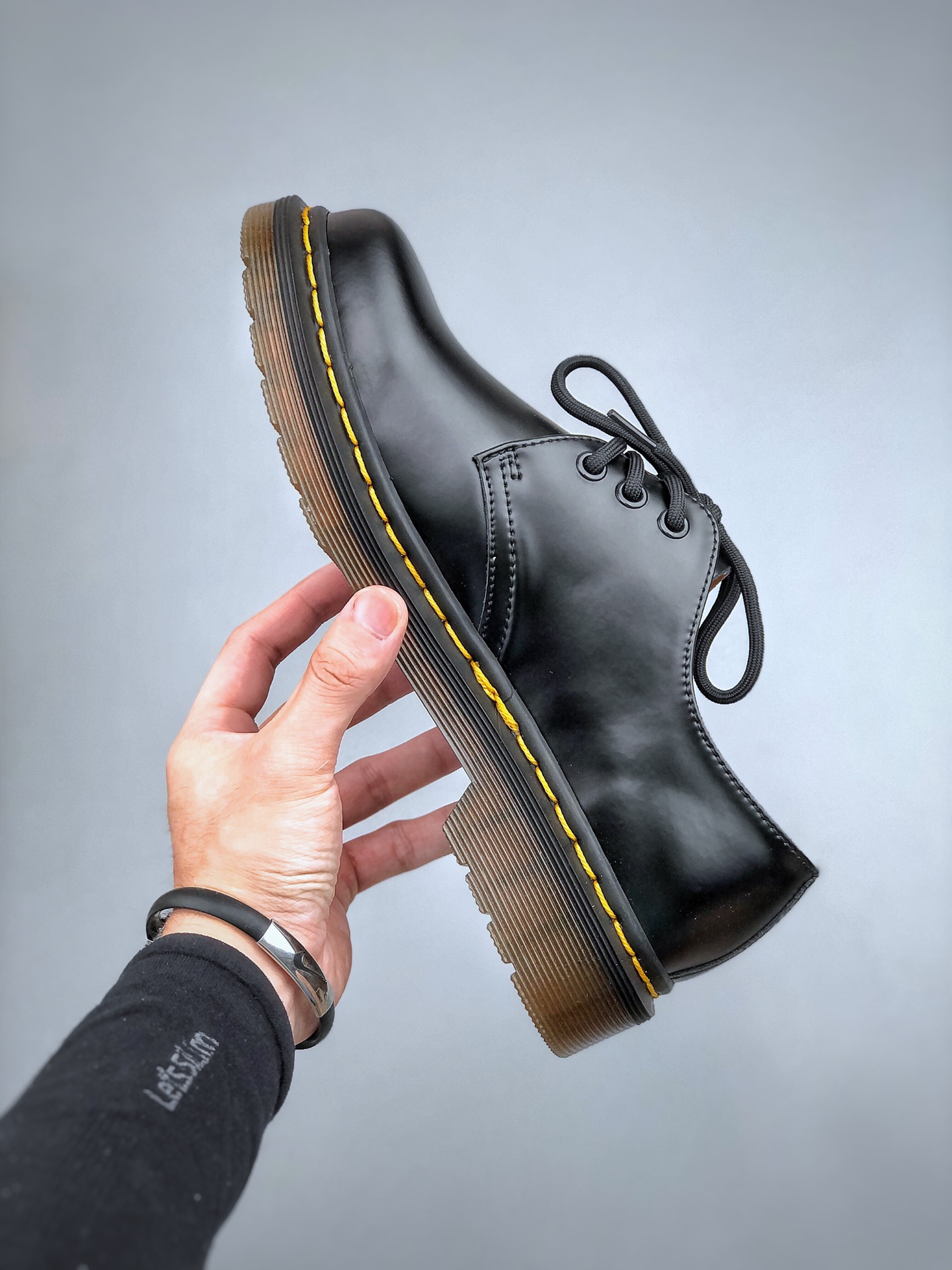 Dr.martens Martin 1461 full motorcycle wiring durable and wear-resistant