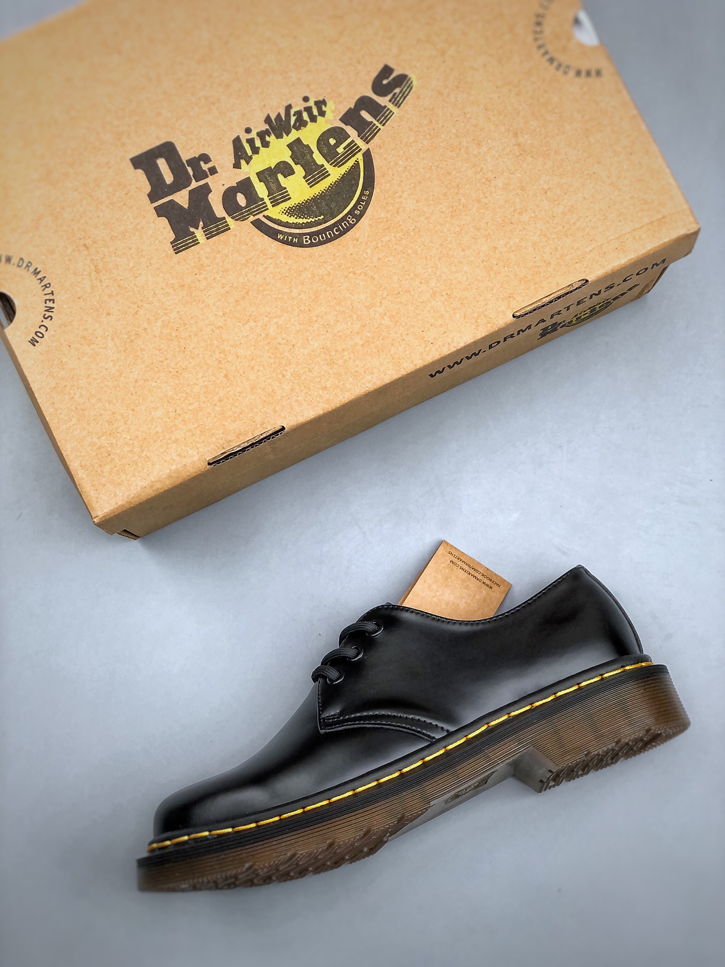 Dr.martens Martin 1461 full motorcycle wiring durable and wear-resistant