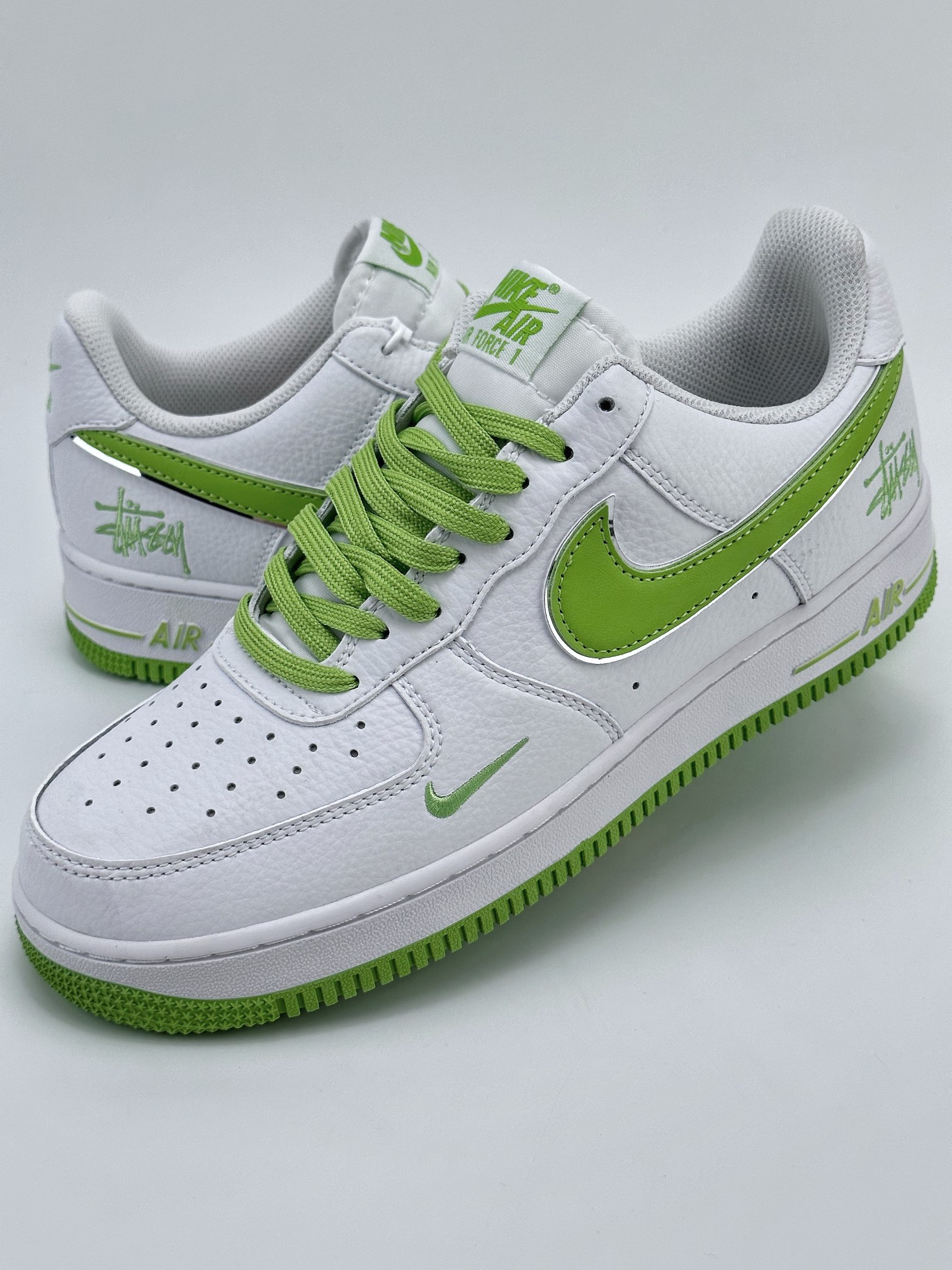 220 Nike Air Force 1 Low 07 签名白草绿 CW2288-111