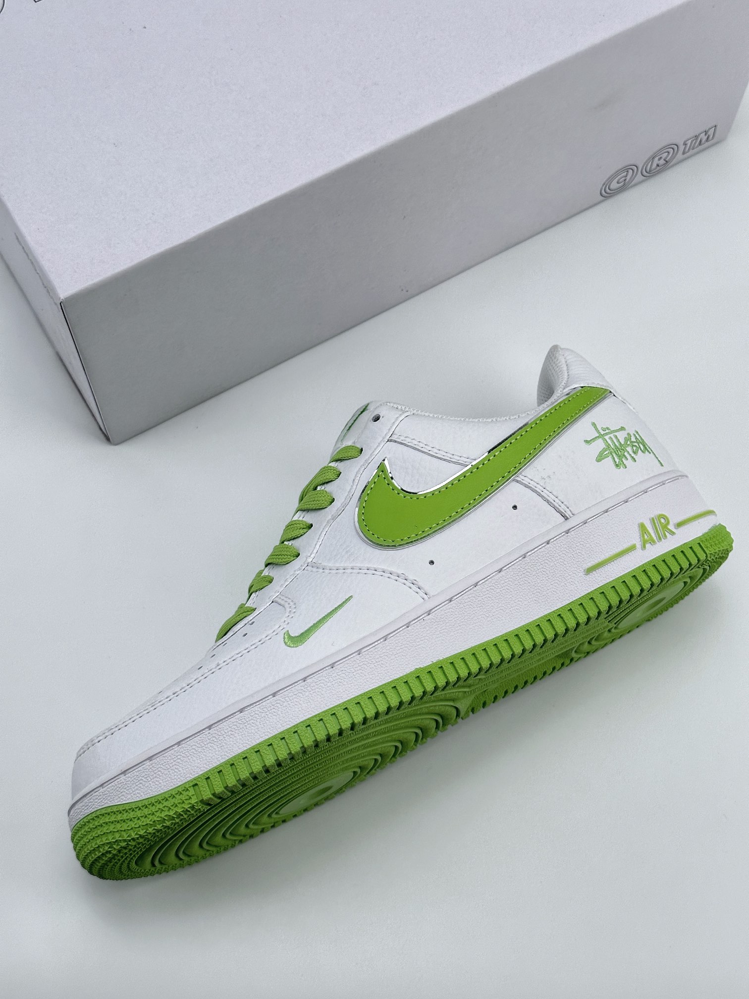 220 Nike Air Force 1 Low 07 签名白草绿 CW2288-111