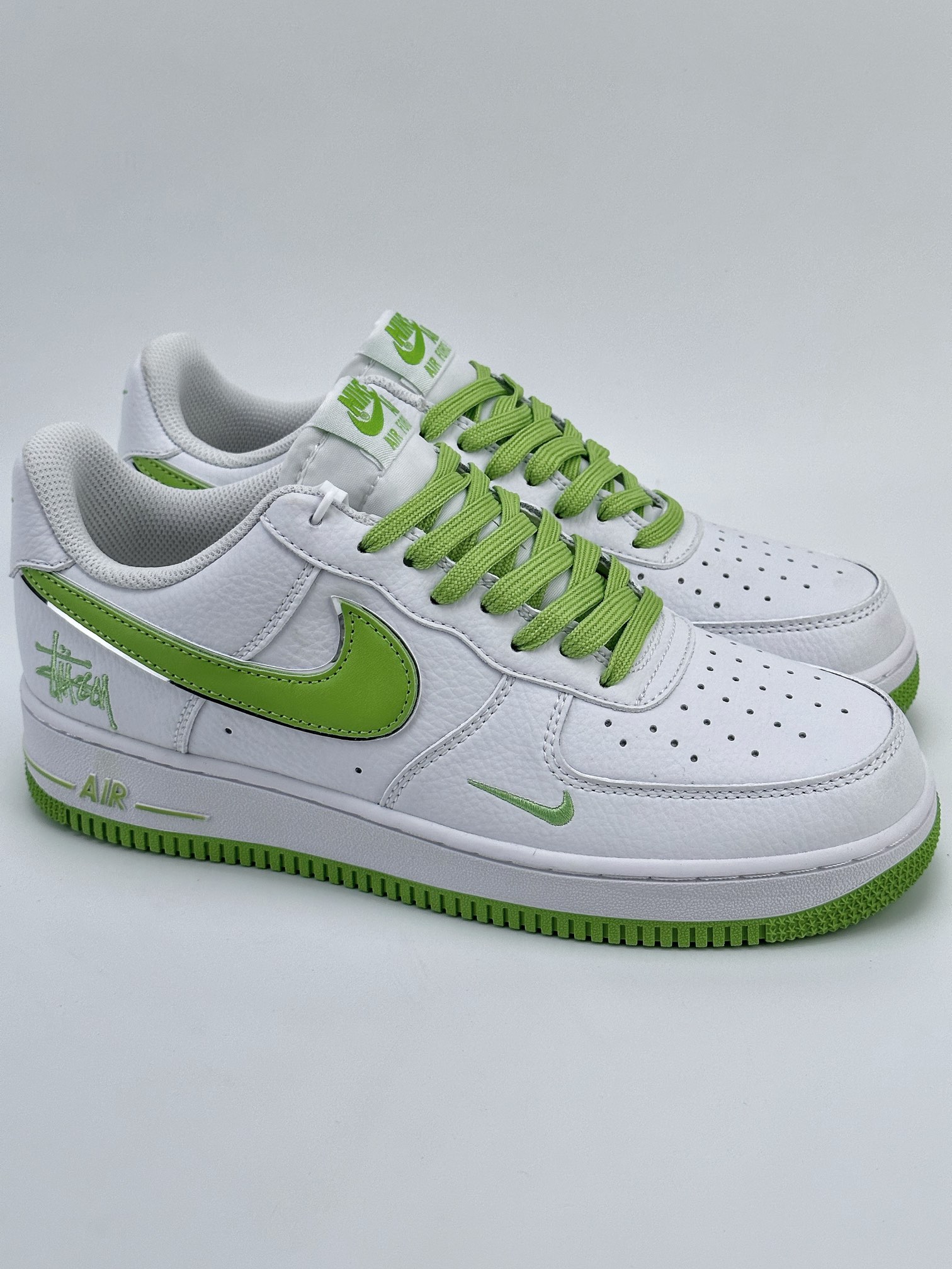 220 Nike Air Force 1 Low 07 签名白草绿 CW2288-111