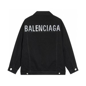 Balenciaga Clothing Coats & Jackets Black
