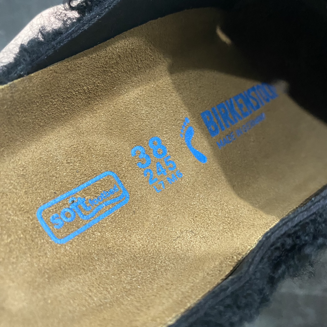 [Guangdong Origin] Birkenstock Birkenstock Half Slip Series Curly Style