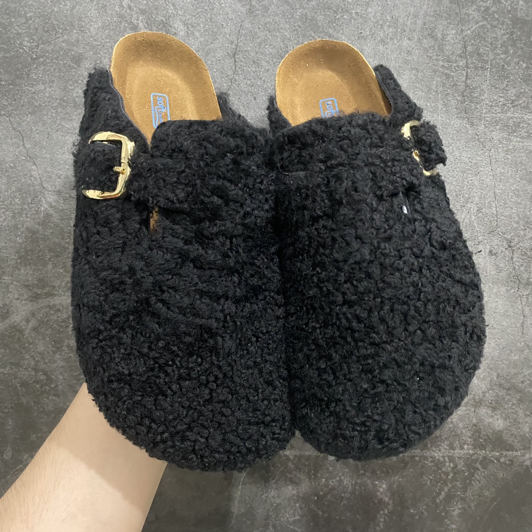 [Guangdong Origin] Birkenstock Birkenstock Half Slip Series Curly Style