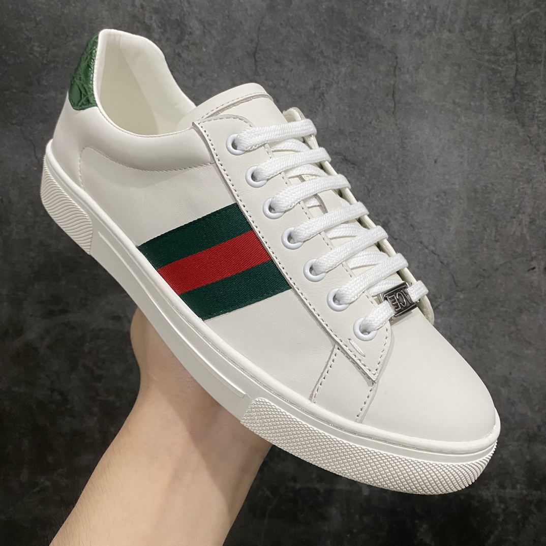 [Guangdong Edition] GUCCl Gucci Ace series low-top lace-up fashion sneakers