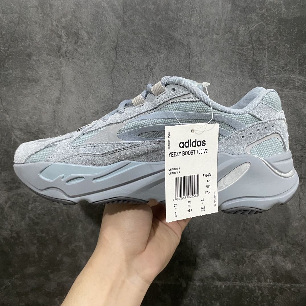 [LW version] Yeezy 700v2 Hospital Blue Hospital Blue Haze Blue FV8424