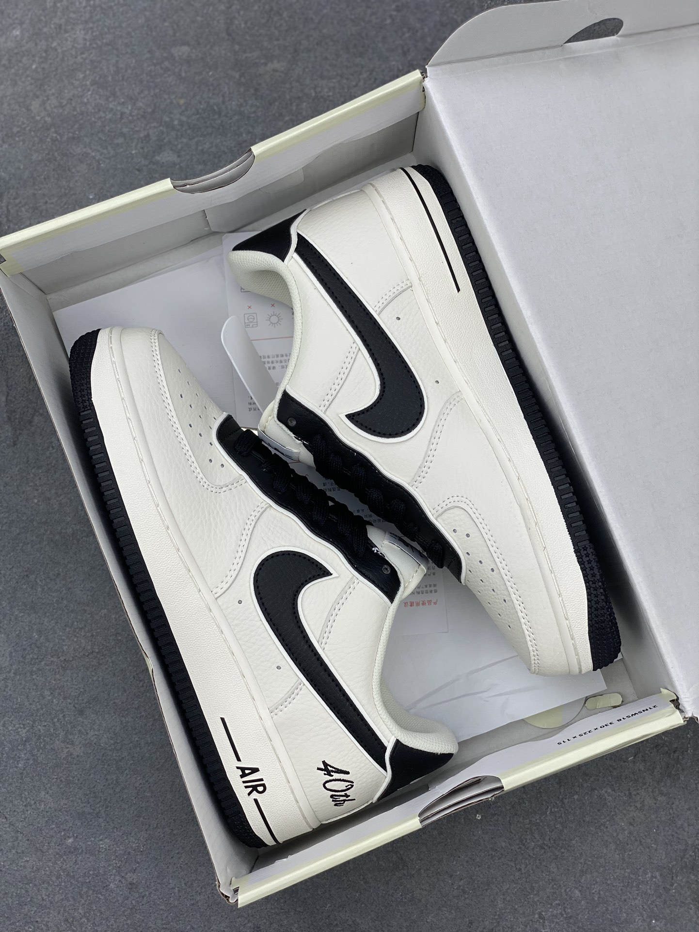 Nike Air Force 1 Low '40TH' Black/White Casual Sneakers 9 i1692657434 8015 7