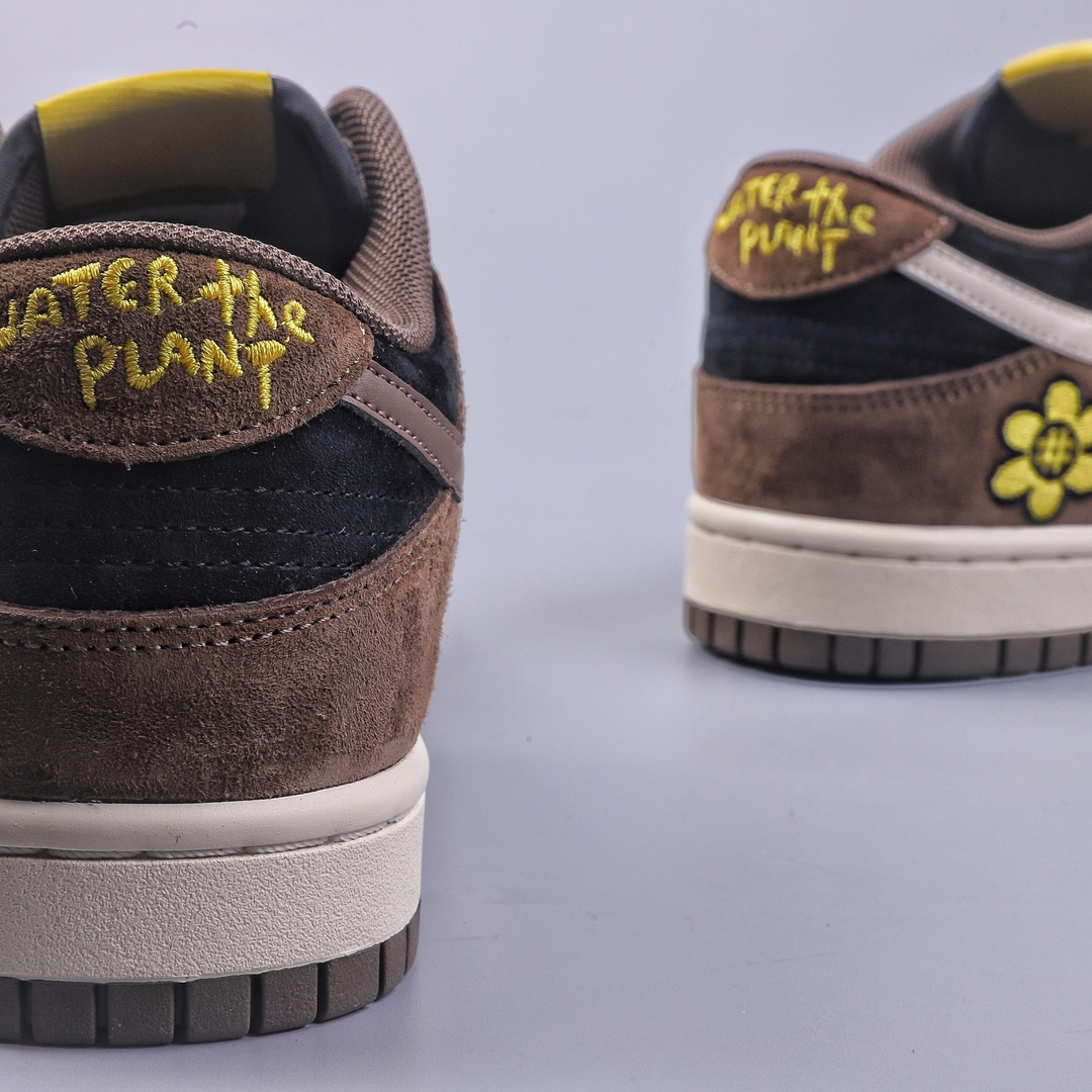 Nike SB Dunk Low Black Brown Sunflower WTPS119 42 032