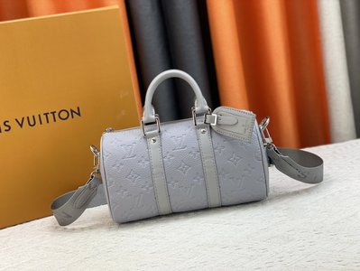Louis Vuitton LV Keepall Bags Handbags Sell High Quality Taurillon Fabric M23129