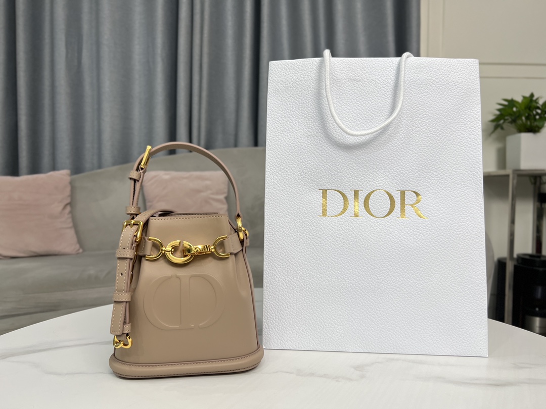 Dior Handbags Bucket Bags Buy Top High quality Replica
 Cowhide Fall Collection Chains