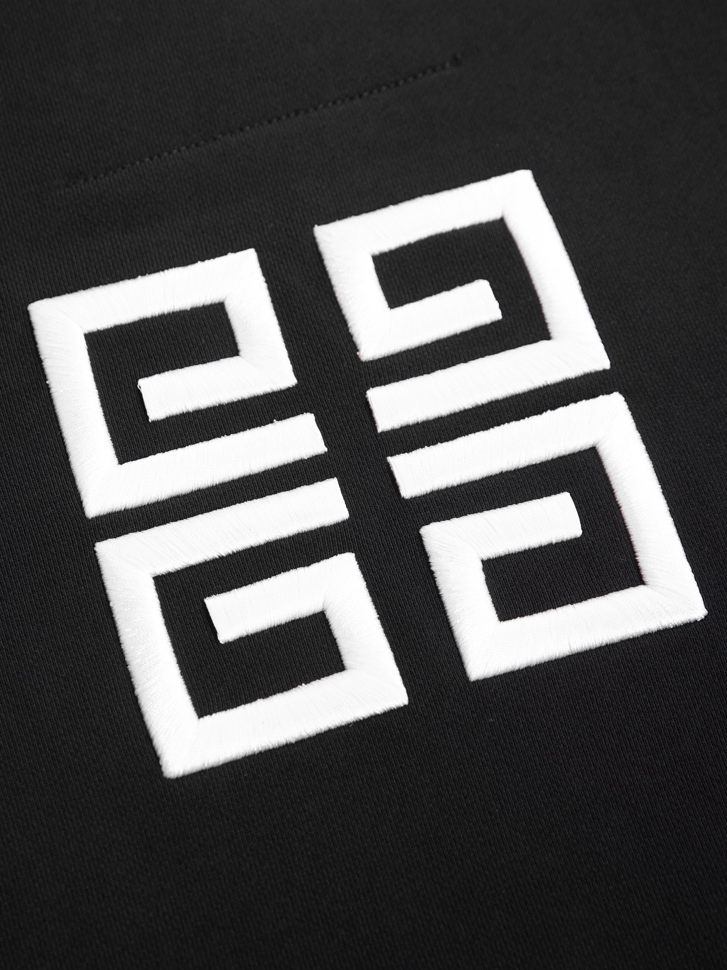 Givenchy’s High-Density Embroidery T-Shirt Collection in Black, Sizes XS-L - 图片 7