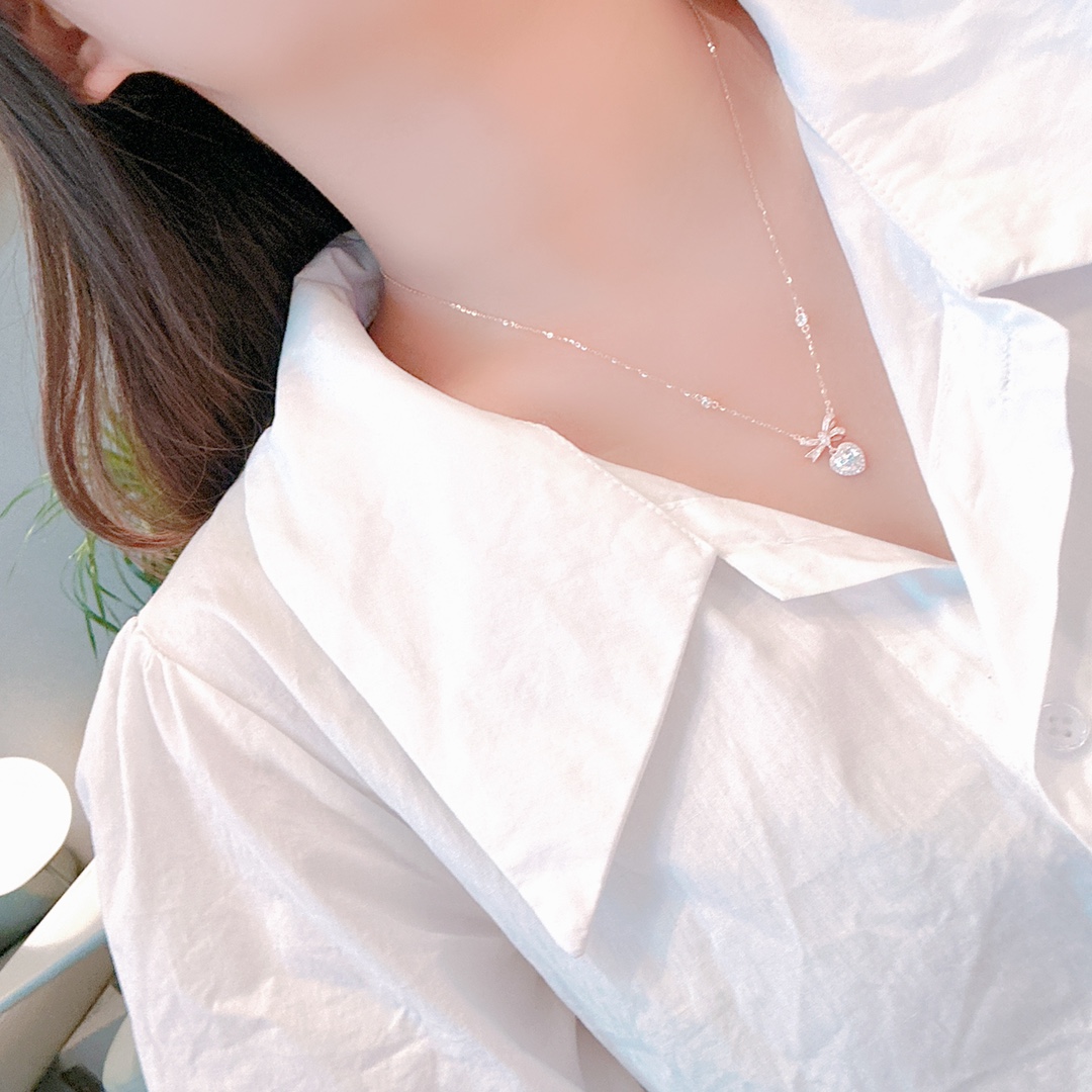 Hypoallergenic Silver Necklace Ultra Minimal Travel Gold