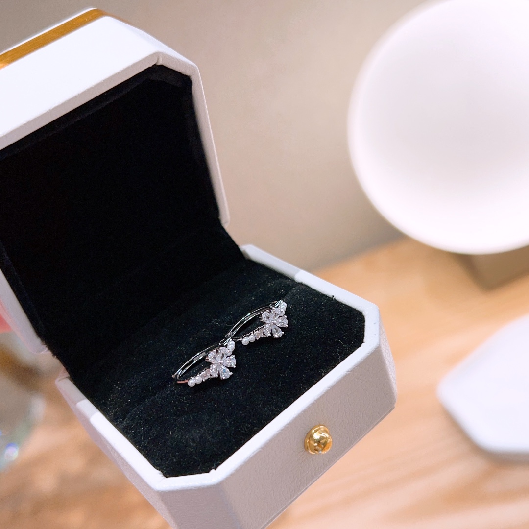 925 Silver Ear Cuffs Intellectual Graduation Gold