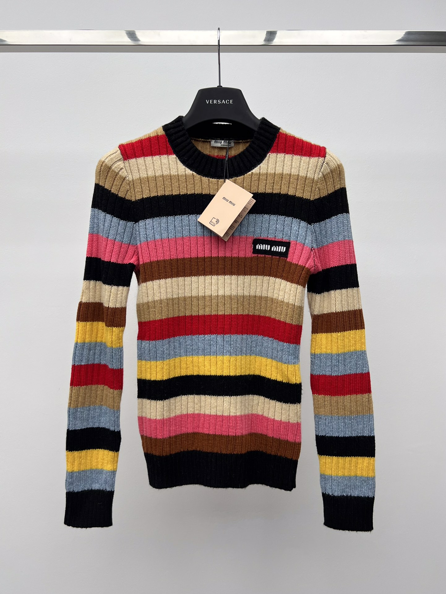 MiuMiu Clothing Sweatshirts Wool Fall Collection smlSJ230330