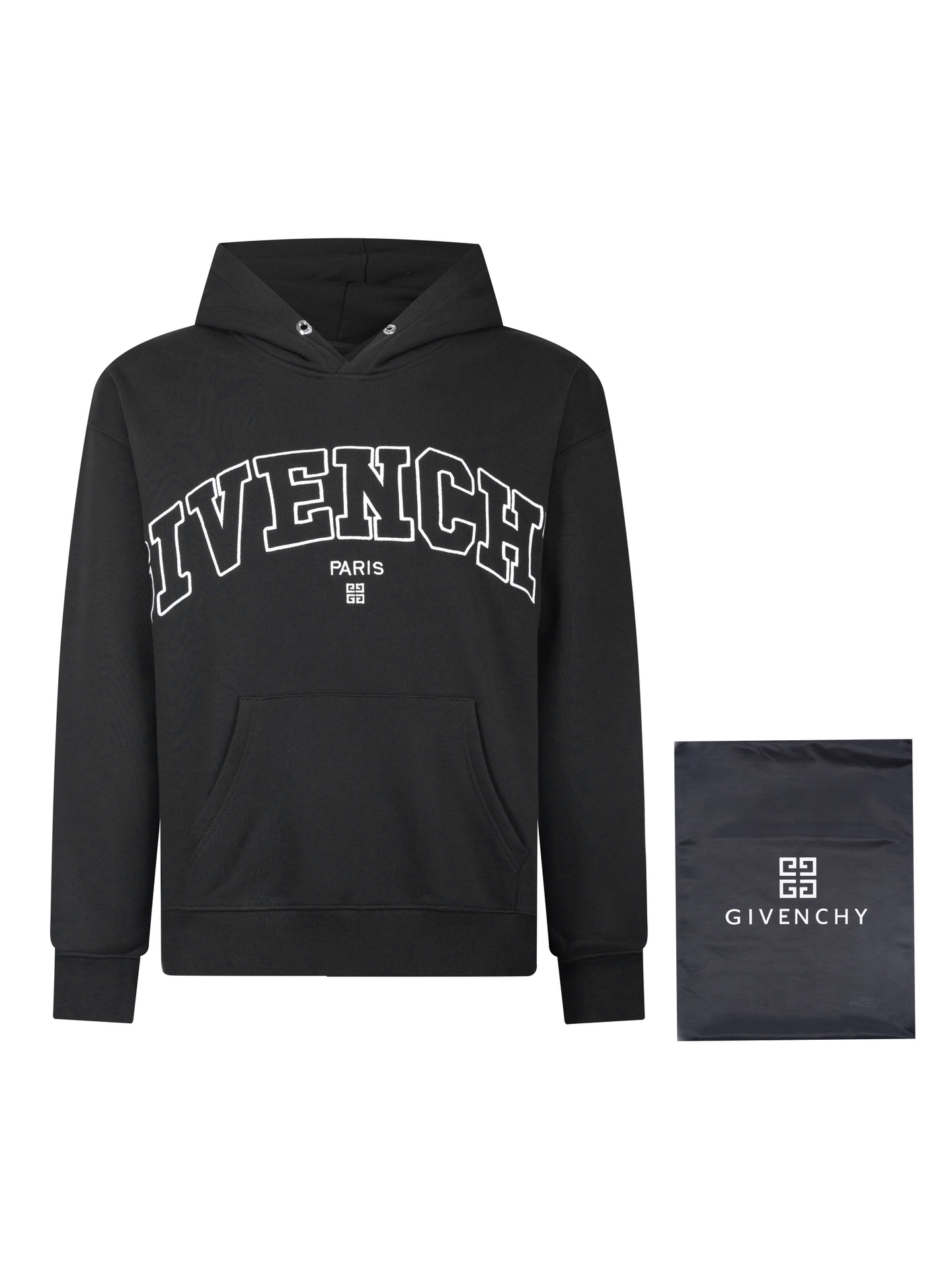 CJCR#F14 Nylon Bags: Givenchy’s Stolen Embroidery T-Shirts with Imported High-Density Embroidery. - 图片 1