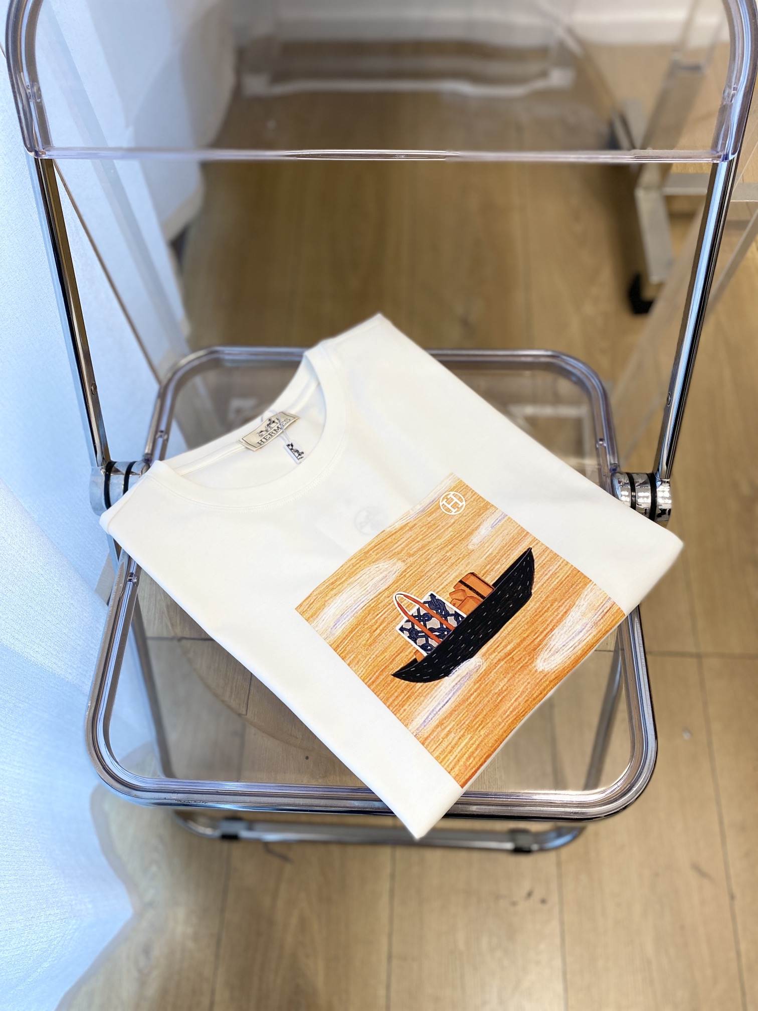 Hermes Clothing Sweatshirts Printing Cotton Fashion Long Sleeve