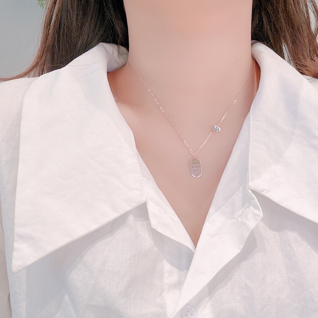 ミニマルアレルギー対応シルバーネックレスシルバー 年次パーティー