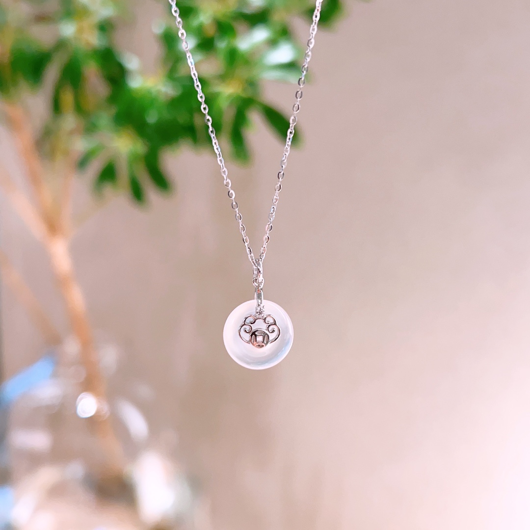 甘辛低アレルギー銀ネックレスゴールド 晩餐会