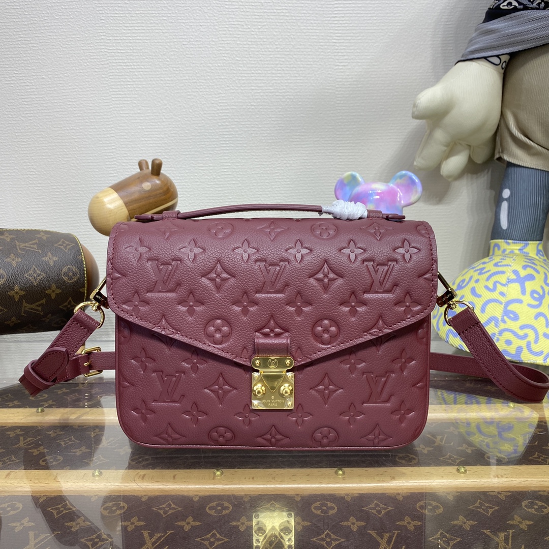 Louis Vuitton Bags Handbags ArmyGreen Beige Black Blue Burgundy Dark Green Maroon Navy Pink Red Rose White Empreinte​