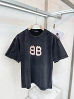 Where can I buy
 Balenciaga Clothing T-Shirt Top Quality Replica
 Combed Cotton Summer Collection Short Sleeve