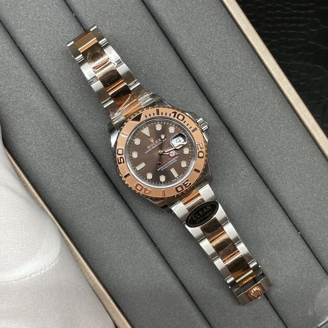 NO:144416,C Rolex YM Jin Yacht Made-type 126621# 40mm,,rolex19860909C 劳力士YM 间金游艇名仕型126621# 40mm,,rolex,Watch