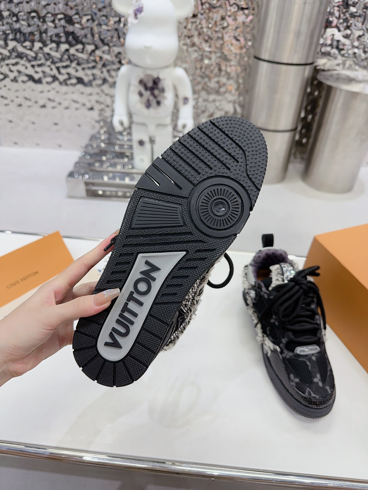 ：【】 𝙇𝙑 𝟐𝟎𝟐𝟑/𝐒𝐒 𝐧𝐞𝐰 Louis Vuitton Walking Skateboarding Shoes Popping up, las LOUIS VUITTO