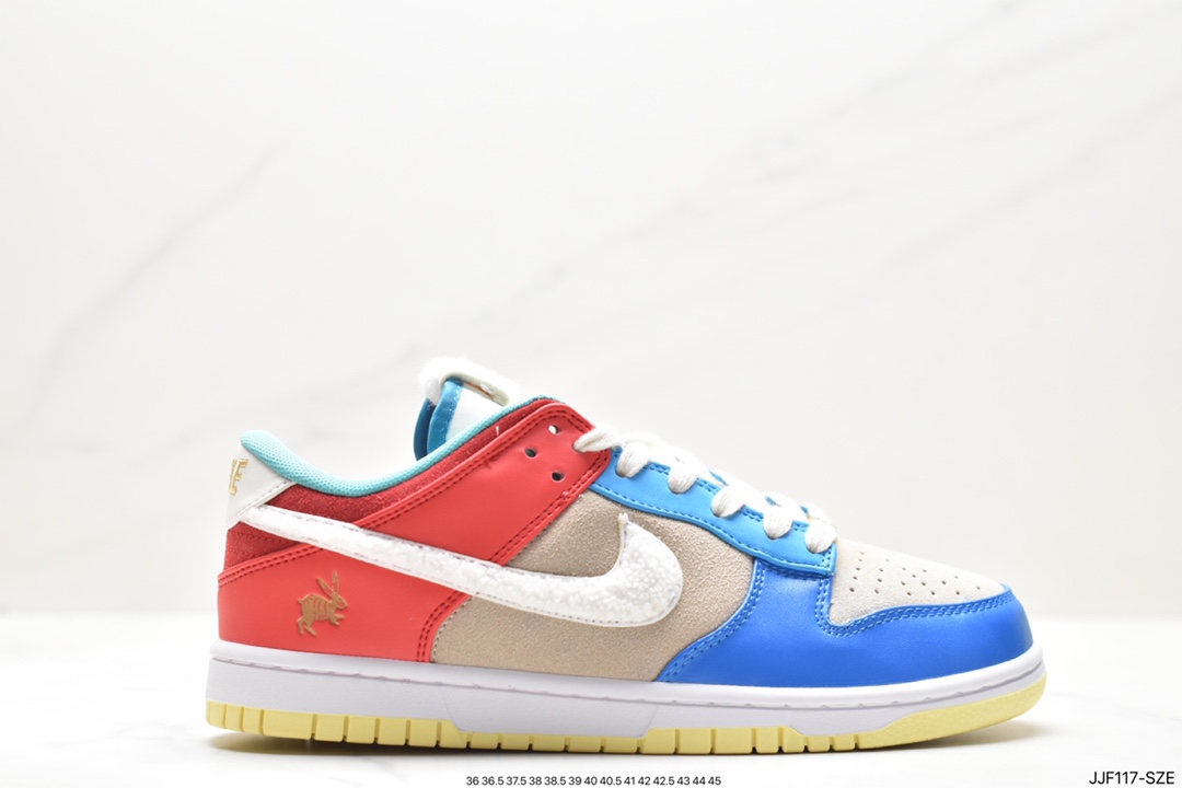 Nike SB Dunk Low ”Year of the Rabbit” dunk series low-top casual sports skateboard shoes ”Light brown beige rabbit” FD4203-211