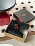 UGG Snow Boots from China 2023 Black Maroon Cowhide Wool High Tops