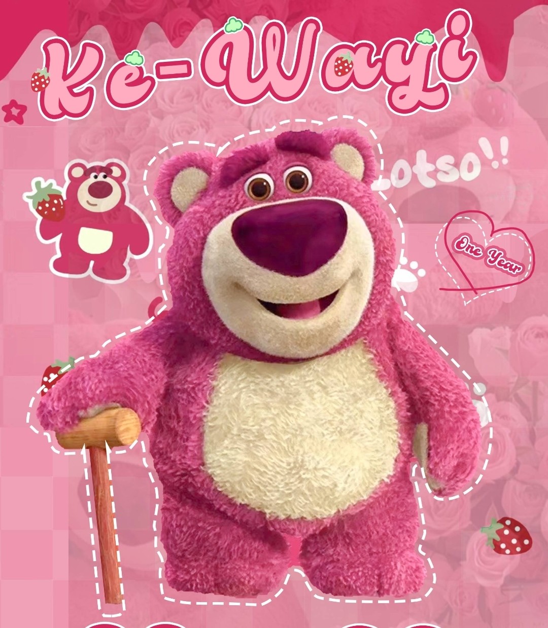 KEWAYI美瞳 九月开学季 限量1000份正版草莓熊免费送